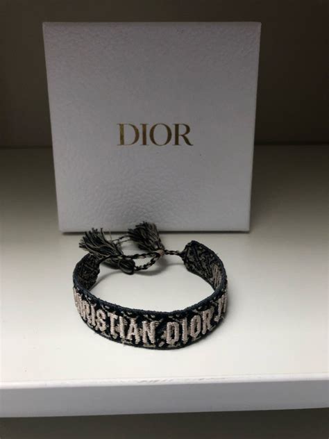 dior silver bracelet men's|christian Dior studded friendship bracelet.